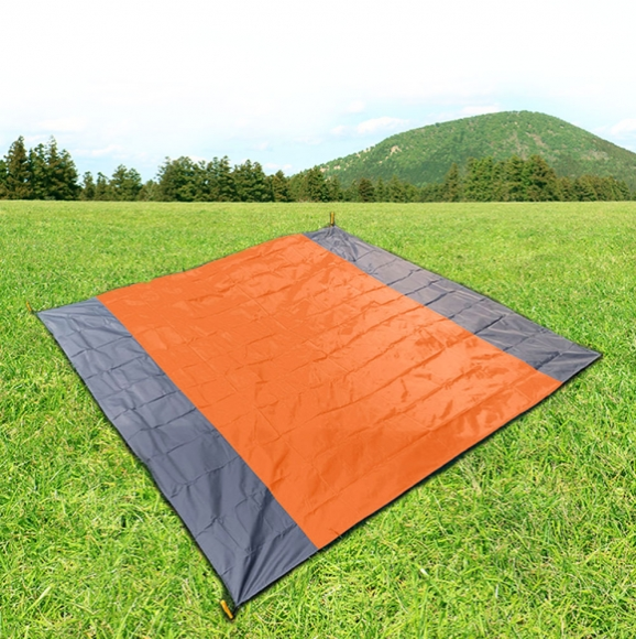 디어캠핑 텐트 그라운드 시트(200cmx210cm) (오렌지)